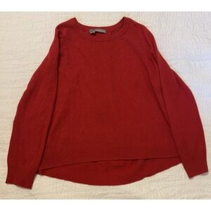 360 Cashmere women's sweater, red, size large